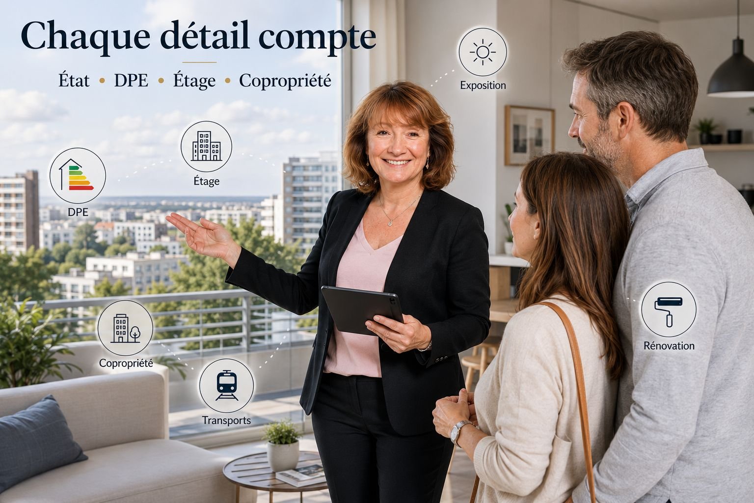 Ce qui fait varier le prix d'un appartement