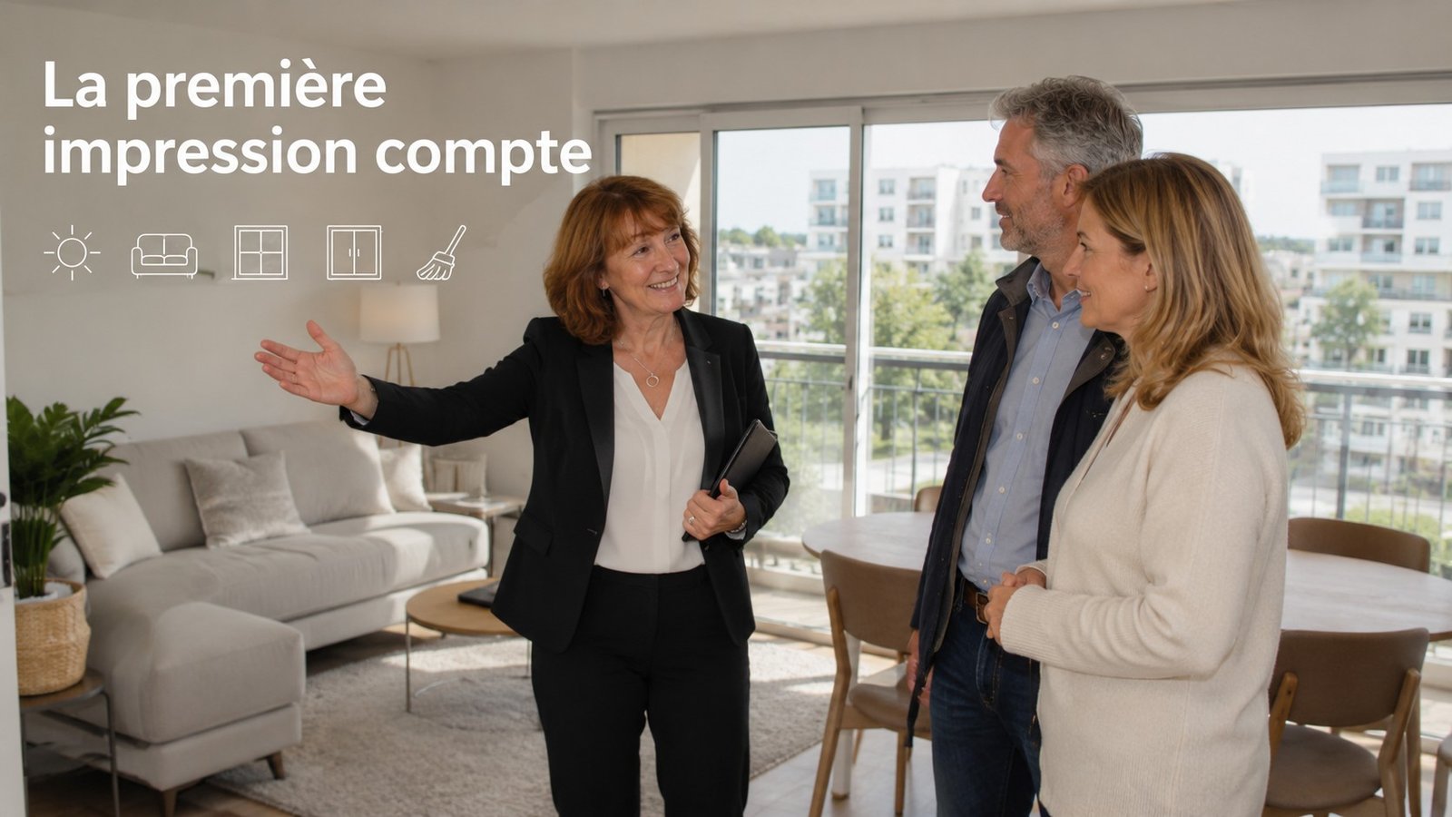 La première impression compte lors des visites